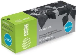 Картриджи для принтеров и МФУ CACTUS CS-CB540A (аналог HP CB540A) фото