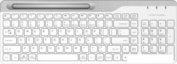 Клавиатура A4Tech Fstyler FBK25 (белый/серый) фото