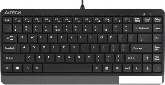 Клавиатура A4Tech Fstyler FK11 (черный/серый) фото