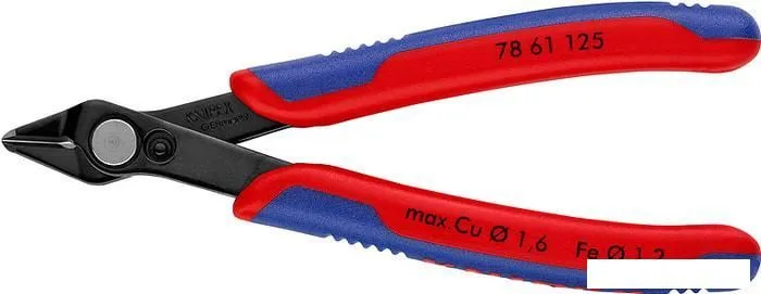 Кусачки боковые (бокорезы) Knipex 78 61 125 фото