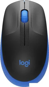 Мышь Logitech M190 (черный/синий) фото
