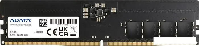 Оперативная память ADATA 16ГБ DDR5 4800 МГц AD5U480016G-S фото