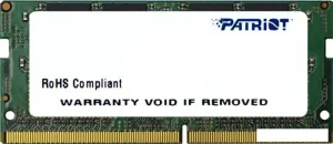 Оперативная память Patriot Signature Line 16GB DDR4 SODIMM PC4-19200 PSD416G24002S фото