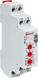 Реле контроля фаз EKF PROxima rkf-34 фото