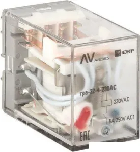 Реле промежуточное EKF Averes rpa-22-4-230AC фото