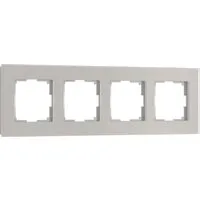 Рамка Werkel Senso W0043117 (дымчатый/стекло Soft-Touch) фото