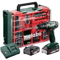 Дрель-шуруповерт Metabo BS 18 Set 602207710 (с 2-мя АКБ, кейс) Дрель-шуруповерт Metabo BS 18 Set 602207710 (с 2-мя АКБ, кейс) фото