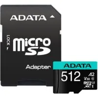 Карта памяти ADATA Premier Pro AUSDX512GUI3V30SA2-RA1 microSDXC 512GB (с адаптером) фото