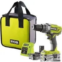 Ударная дрель-шуруповерт Ryobi R18PD3-242S 5133003820 (с 2-мя АКБ 4 Ah + 2 Ah, сумка) Ударная дрель-шуруповерт Ryobi R18PD3-242S 5133003820 (с 2-мя АКБ 4 Ah + 2 Ah, сумка) фото