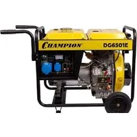 Дизельный генератор Champion DG6501E фото