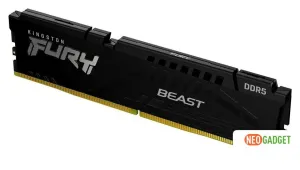 Оперативная память Kingston FURY Beast 32ГБ DDR5 6000 МГц KF560C30BBE-32 фото