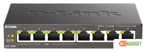 Неуправляемый коммутатор D-Link DGS-1008P/F3A фото