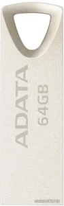 USB2.0 64Gb ADATA UV210 (AUV210-64G-RGD) USB 2.0 Type-A, металл, без колпачка, золотистый фото