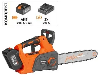 Аккумуляторная пила Daewoo Power DACS 3021Li Set (с 2-мя АКБ) фото