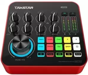 Аудиокарты, аудиоинтерфейсы Takstar