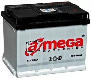 Аккумуляторы автомобильные A-Mega