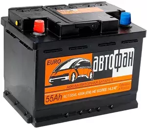 Аккумуляторы автомобильные Автофан
