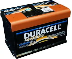 Аккумуляторы автомобильные DURACELL