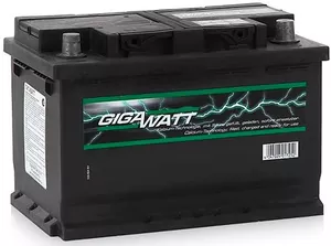 Аккумуляторы автомобильные Gigawatt