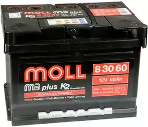 Аккумуляторы автомобильные Moll