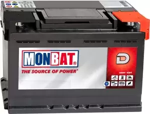 Аккумуляторы автомобильные Monbat