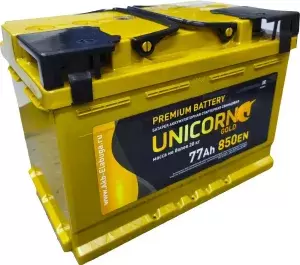 Аккумуляторы автомобильные Unicorn