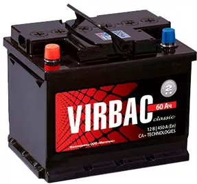 Аккумуляторы автомобильные Virbac