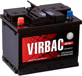 Аккумуляторы автомобильные Virbac