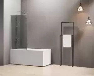 Стеклянные шторки на ванну Adema