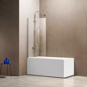 Стеклянные шторки на ванну Vincea