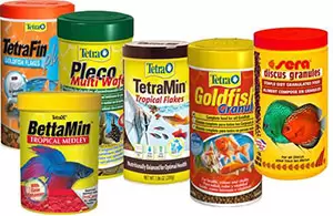 Корм для рыб и рептилий